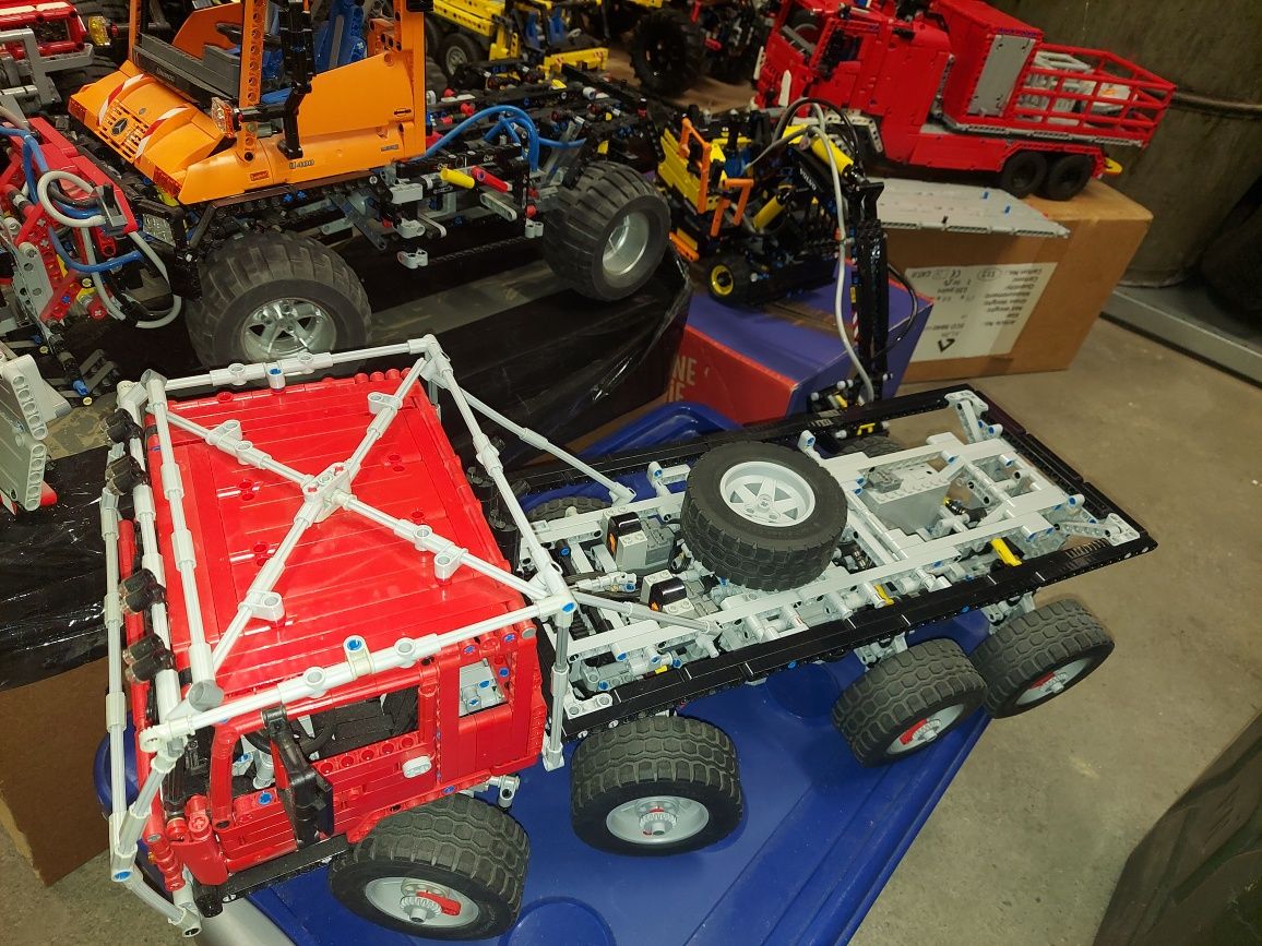 Lego Technic MOC Tatra 8×8 napęd