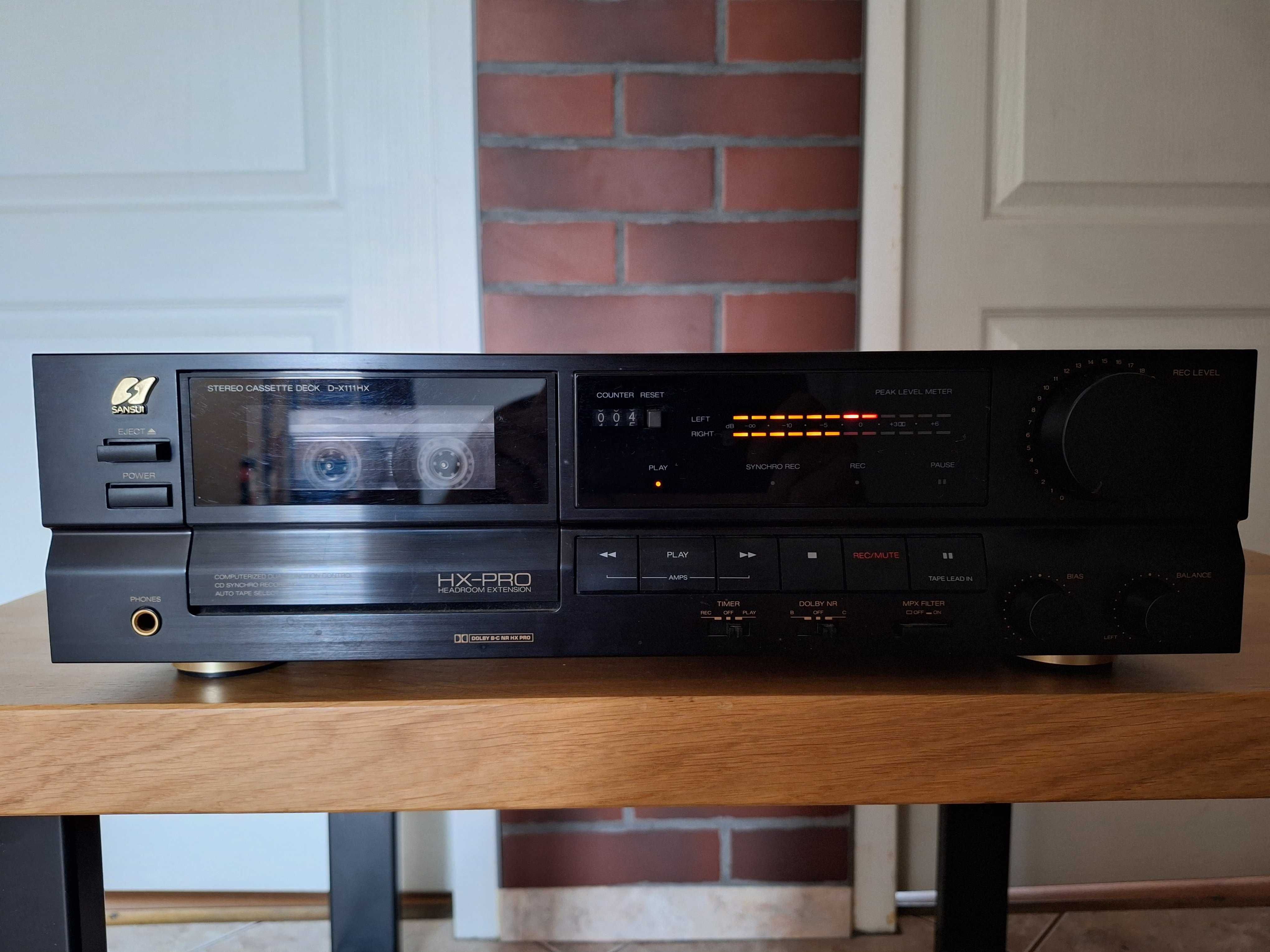 deck Sansui D-X111HX