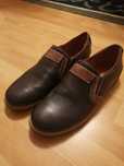 Skórzane męskie buty 43r