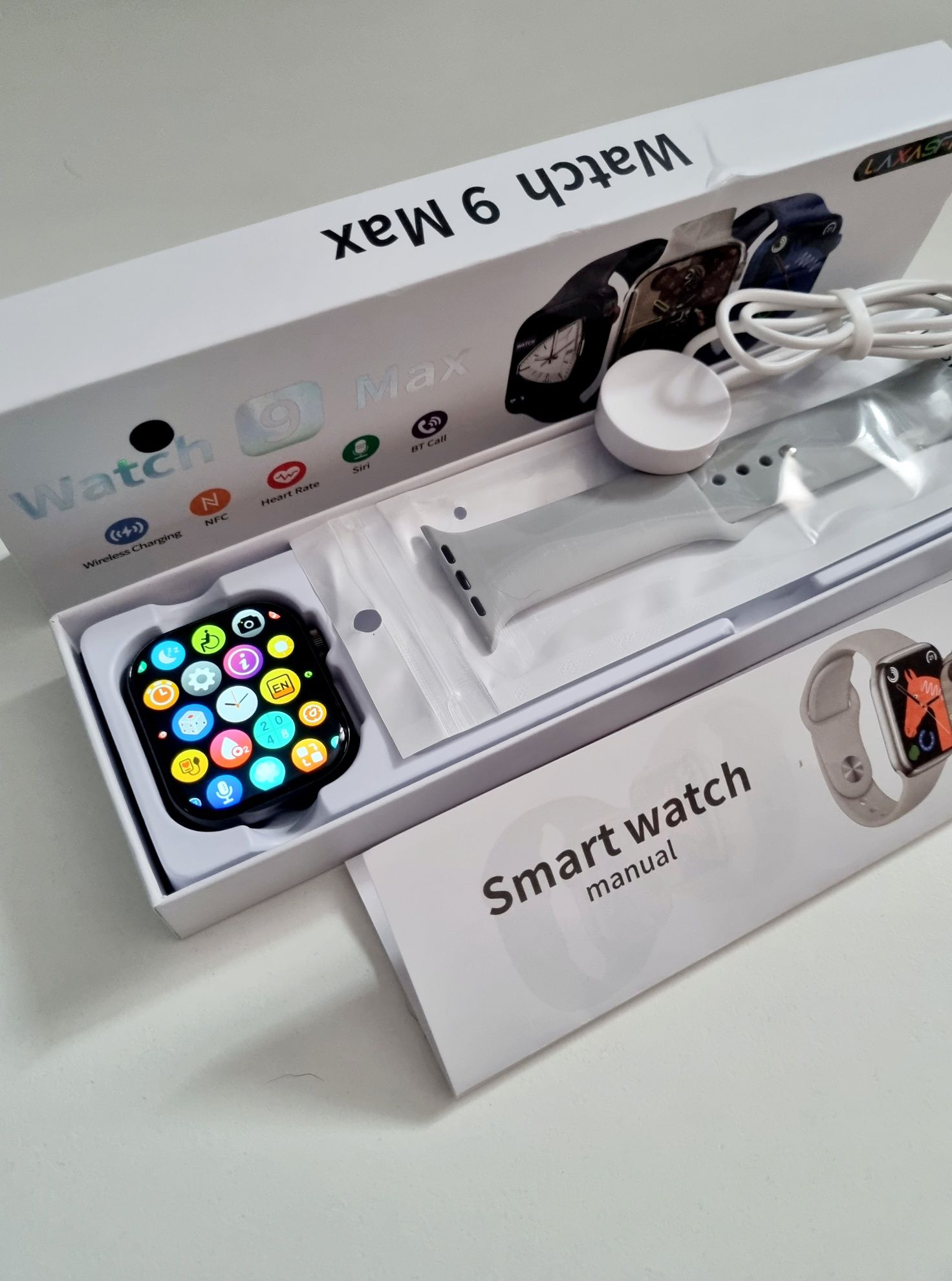 Smart Watch 9 Max szary