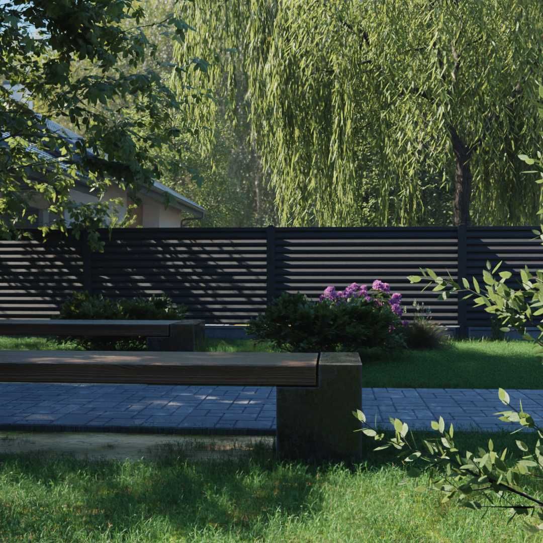 Ogrodzenie żaluzjowe aluminiowe, przęsło żaluzjowe od producenta