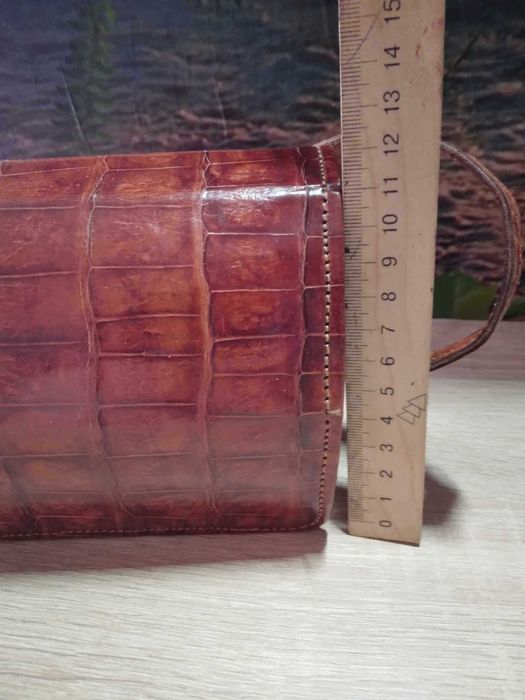 СУМКА з  крокодила(Коста-Рика).НОВА