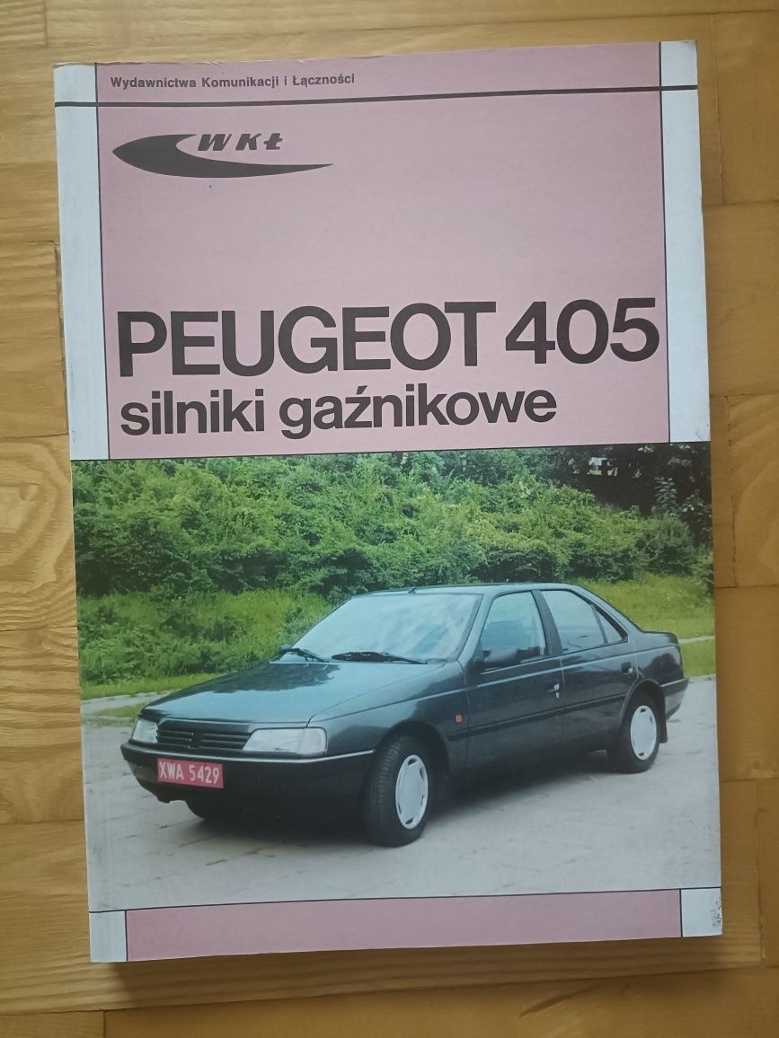 Peugeot 405 silniki gaźnikowe wydawnictwo komunikacji i łączności