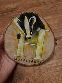 Podkładka drewniana Hufflepuff
