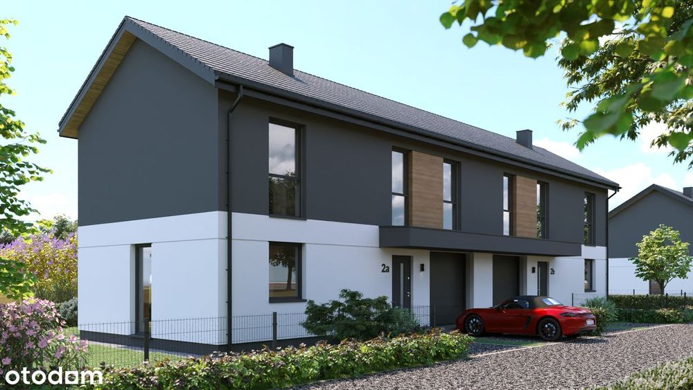 Dom w zabudowie bliźniaczej, osiedle domów, 5 pokoi