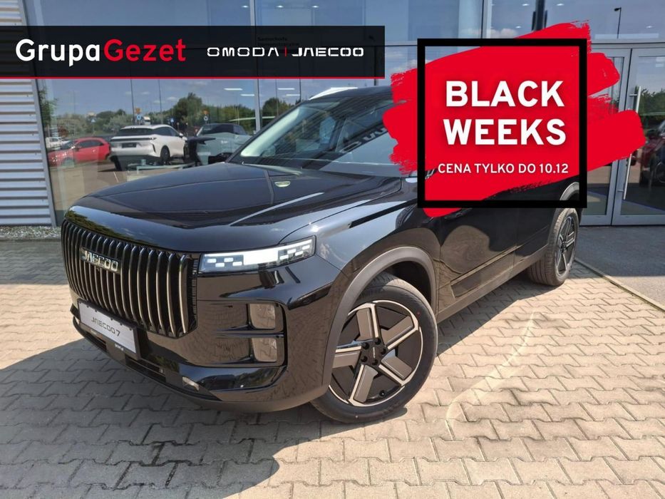 Jaecoo 7 ubezpieczenie za 1 zł na rok BlackWeek