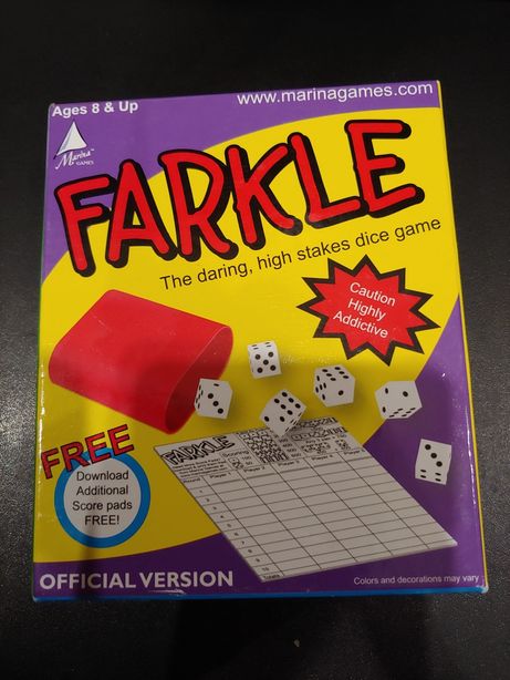 Игра настольна кости Farkle