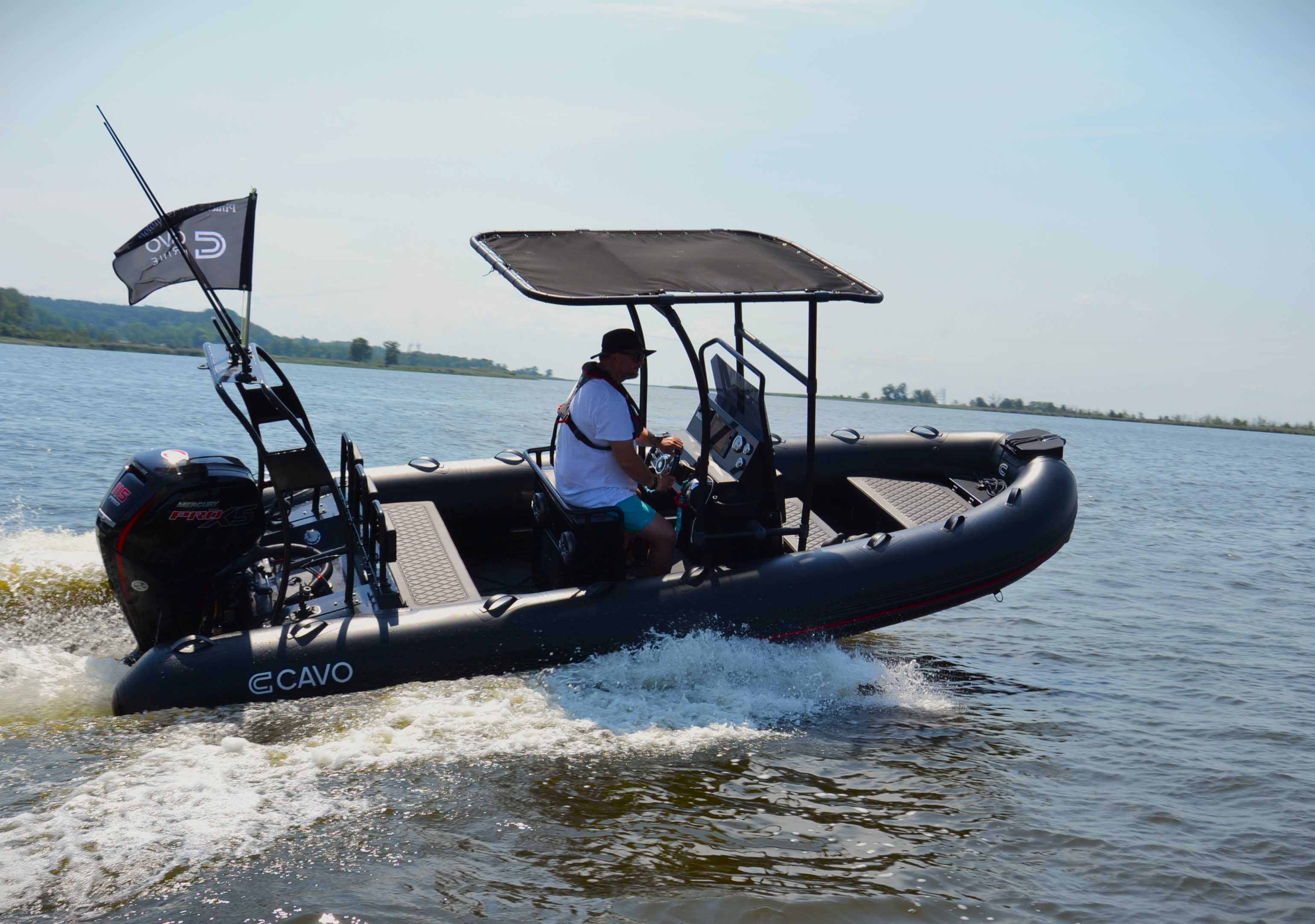 RIB CAVO 560LX + MERCURY F115 PRO XS (wer. zatokowo-morska)