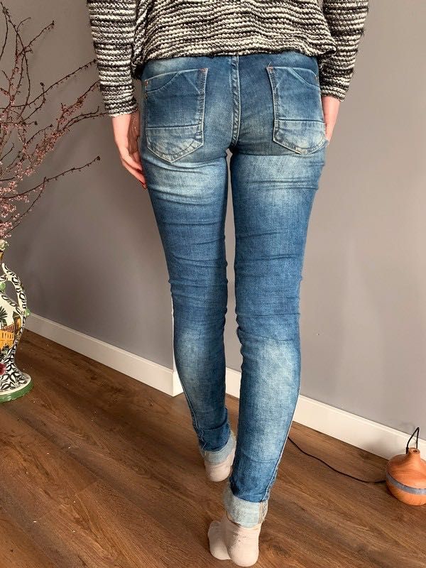 Jeansy bershka skinny przetarcia zara rozmiar s 36