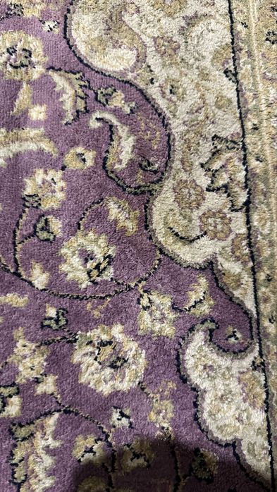 Dywan styl arabski fioletowo-beżowy
