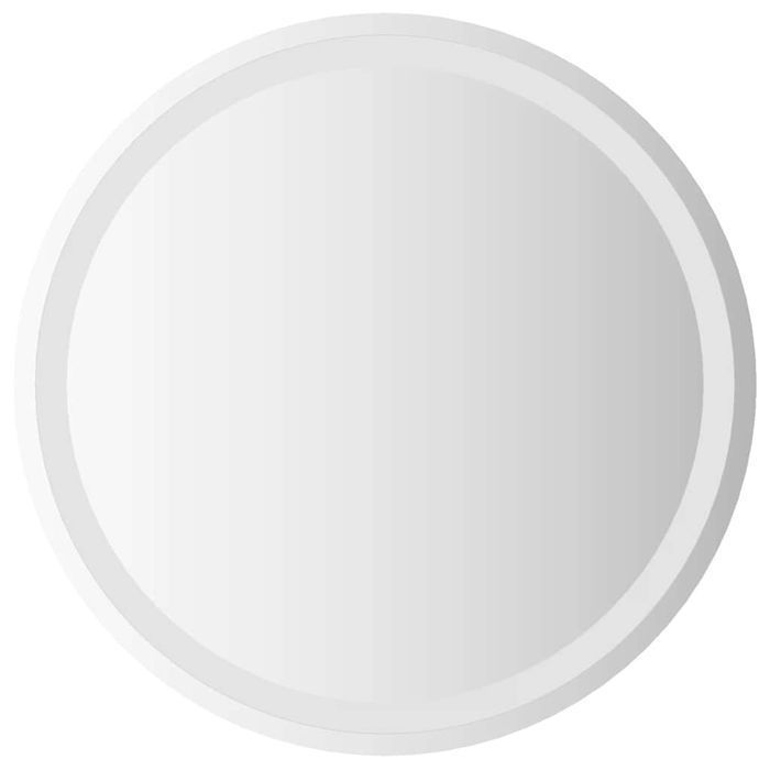 Lustro Łazienkowe Z Led, Okrągłe, 60 Cm