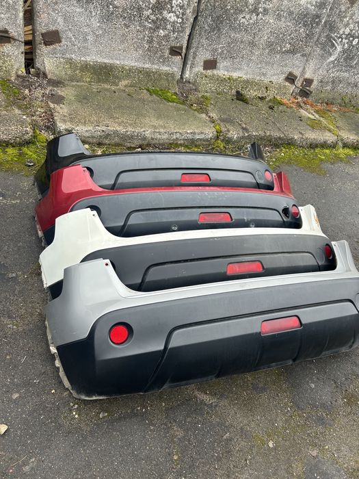 Передній та задній бампер nissan qashqai j10 2007-2013