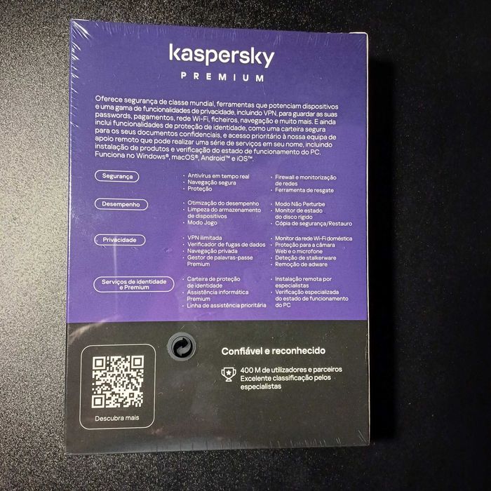 Kaspersky Premium 5 dispositivos 1 ano