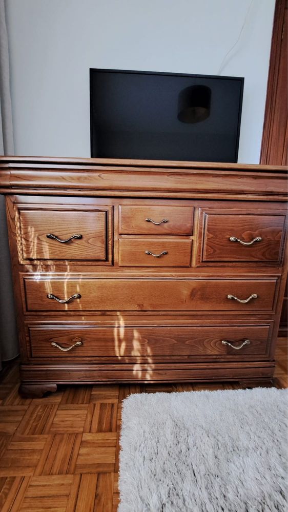 Quarto Completo madeira maciça