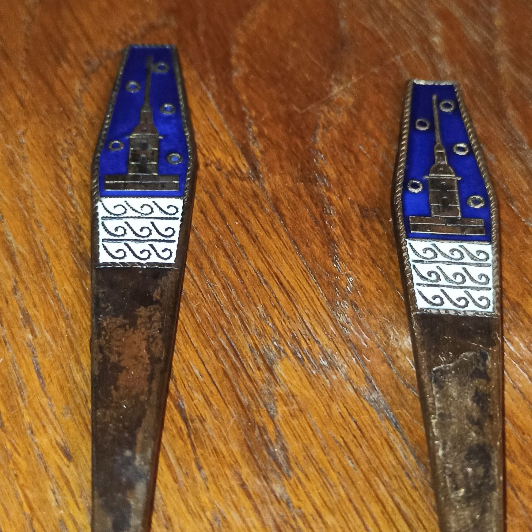 Ложка из серебра чайная