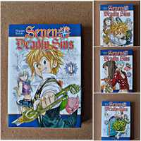 Manga Seven Deadly Sins - Tomy 1 & 2 & 3 &4