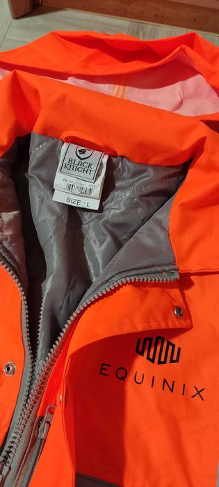 р52-54 Тепла робоча куртка Спецодяг чоловіча Водостійка Сигнальна