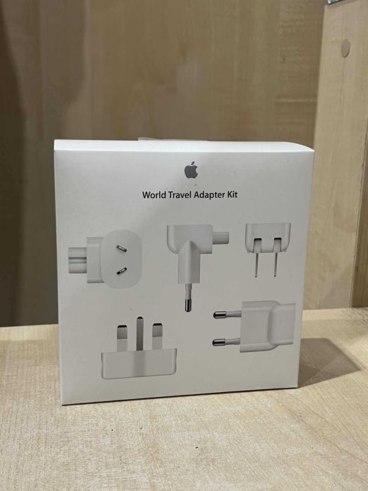 Uniwersalny zasilacz dla podróżnych + adaptery Apple/Komis Krzysiek