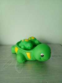 Zabawka do kompieli żółw
