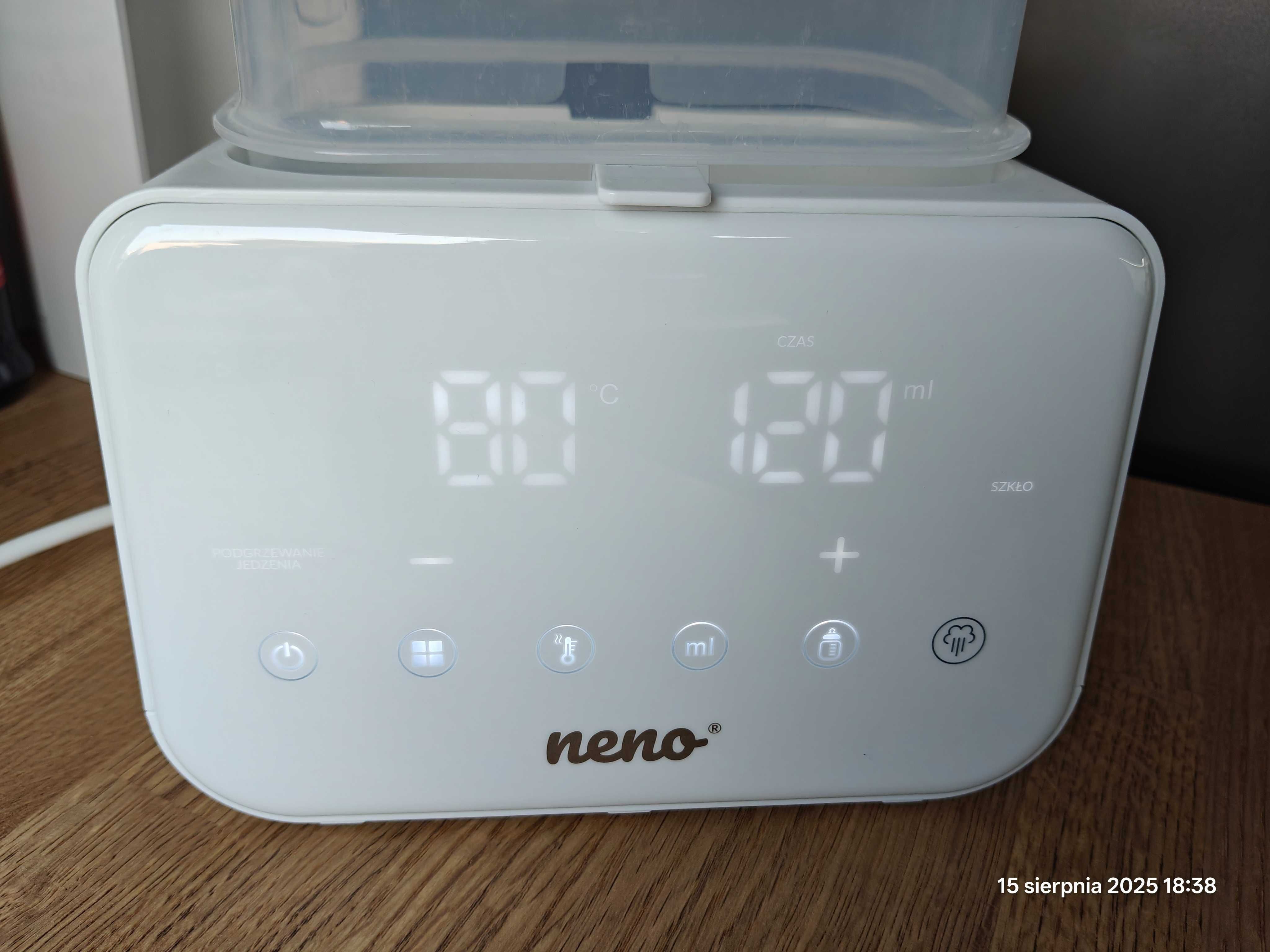 Podgrzewacz do butelek Neno Vivo 6w1 Sterylizator Rozmrażacz