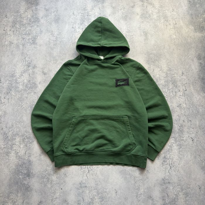 Худі кофта lacoste green hoodie x jordan