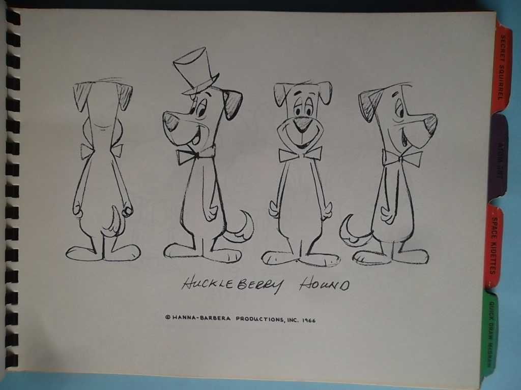 ULTRA RARO - Hanna Barbera Characters - 1966 - Screen Gems