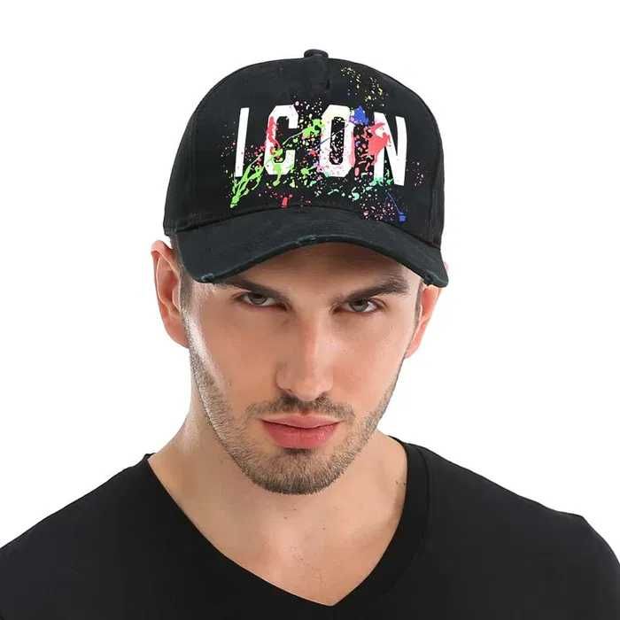 Czapka Bejsbolówka DSQUARED2 ICON Czarna