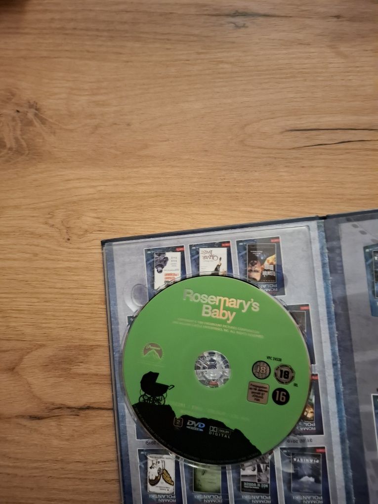 Dziecko Rosemary- Mia Farrow- Dvd Polskie Napisy- Wydanie Książkowe