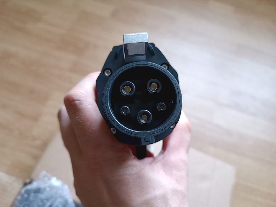 Зарядний пристрій type 1 nacs тесла feyree 7кВт gbt tesla зарядка