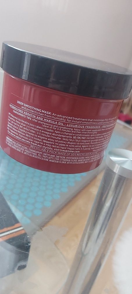 Maska tresemme do włosów odżywka  keratin smoothe