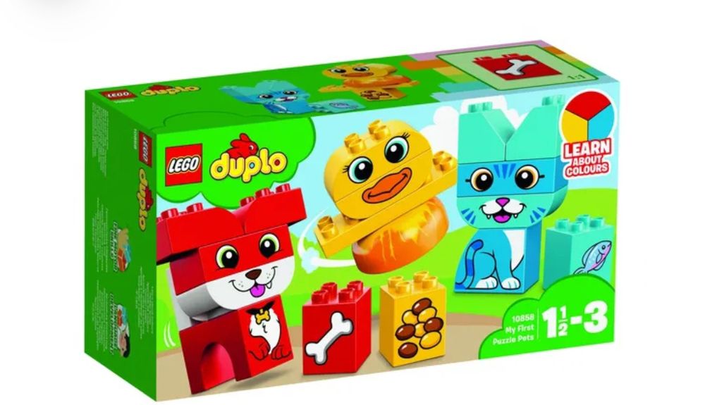 LEGO Duplo 10858 Moje pierwsze klocki + 10848 Kreatywne klocki – zesta