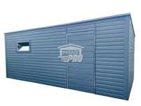 Domek ogrodowy 5x3 2x drzwi 2x okna   antracyt Dach spad w tył GP96