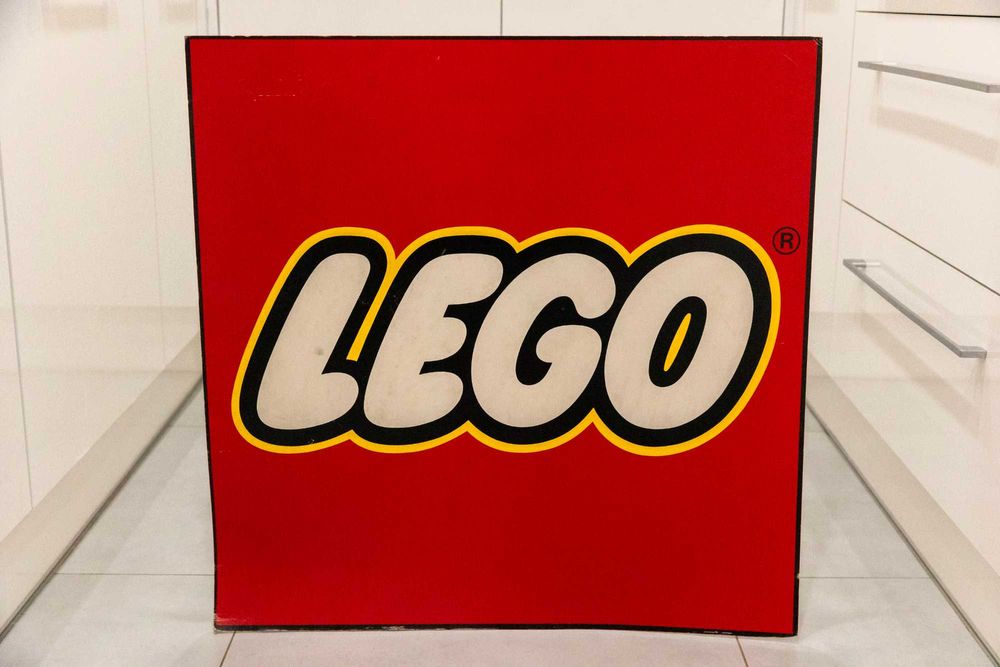 Emblemat szyld LEGO Pewex PRL Oryginał