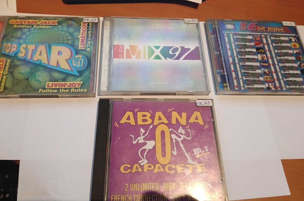 Cds Compilações Musica eletronica ( Lista )