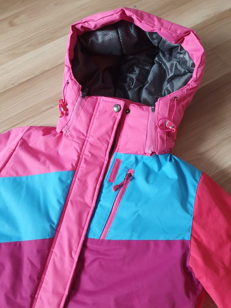 Damska kurtka zimowa wodoodporna dziewczęca na zimę narty narciarska S