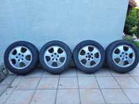 Komplet alu felg oraz opony zimowe Pirelli 195x60x15 do Opel Astra G