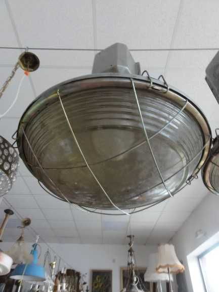 lampa wisząca PRL loft vintage