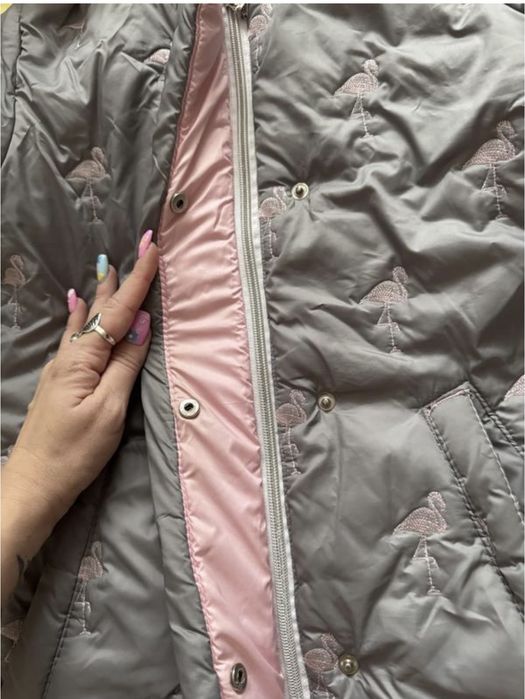 Пуховик для дівчинки