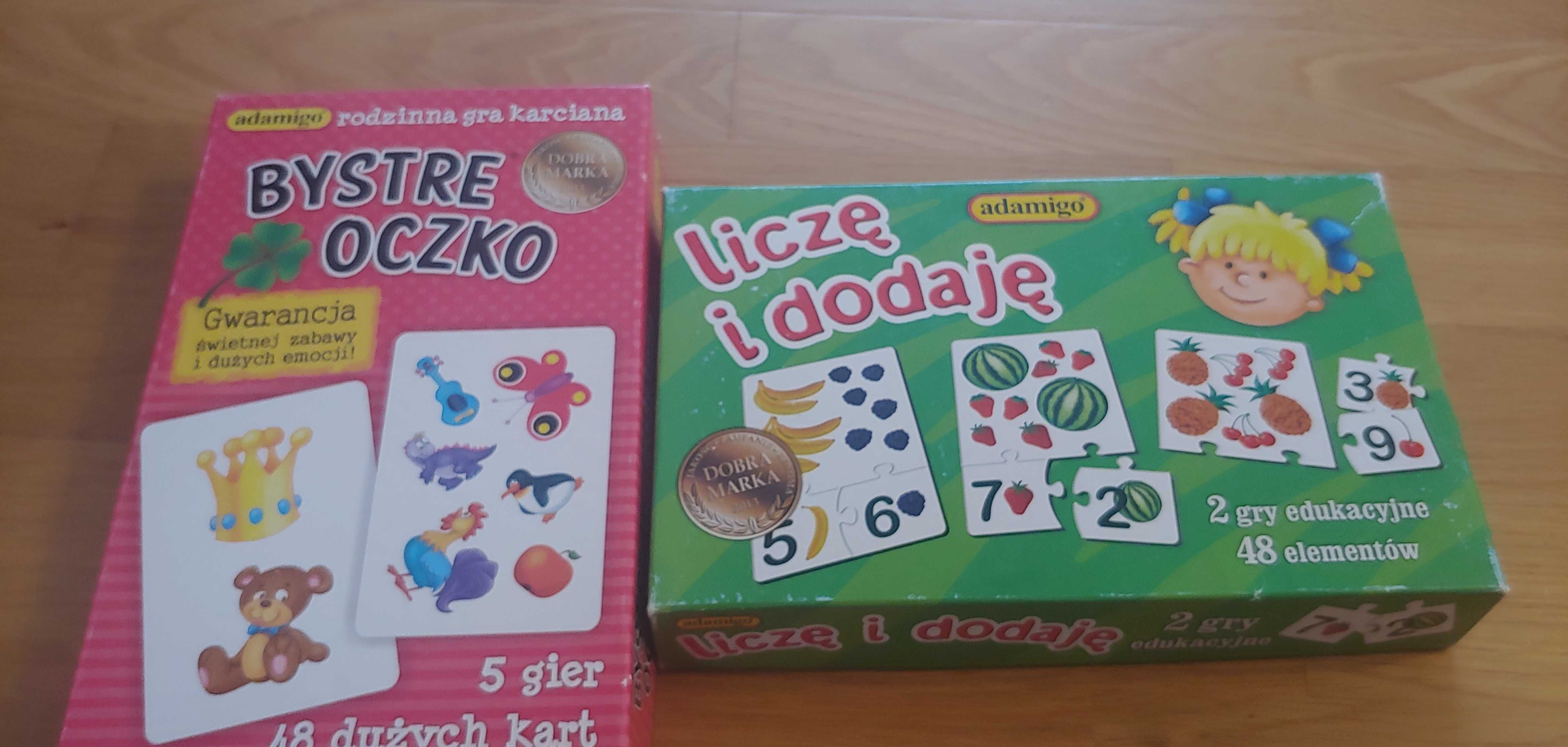 Zestaw 11szt gier planszowych od lat 4+