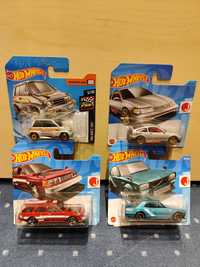 Samochodziki Hot Wheels - 4 sztuki - zestaw 4