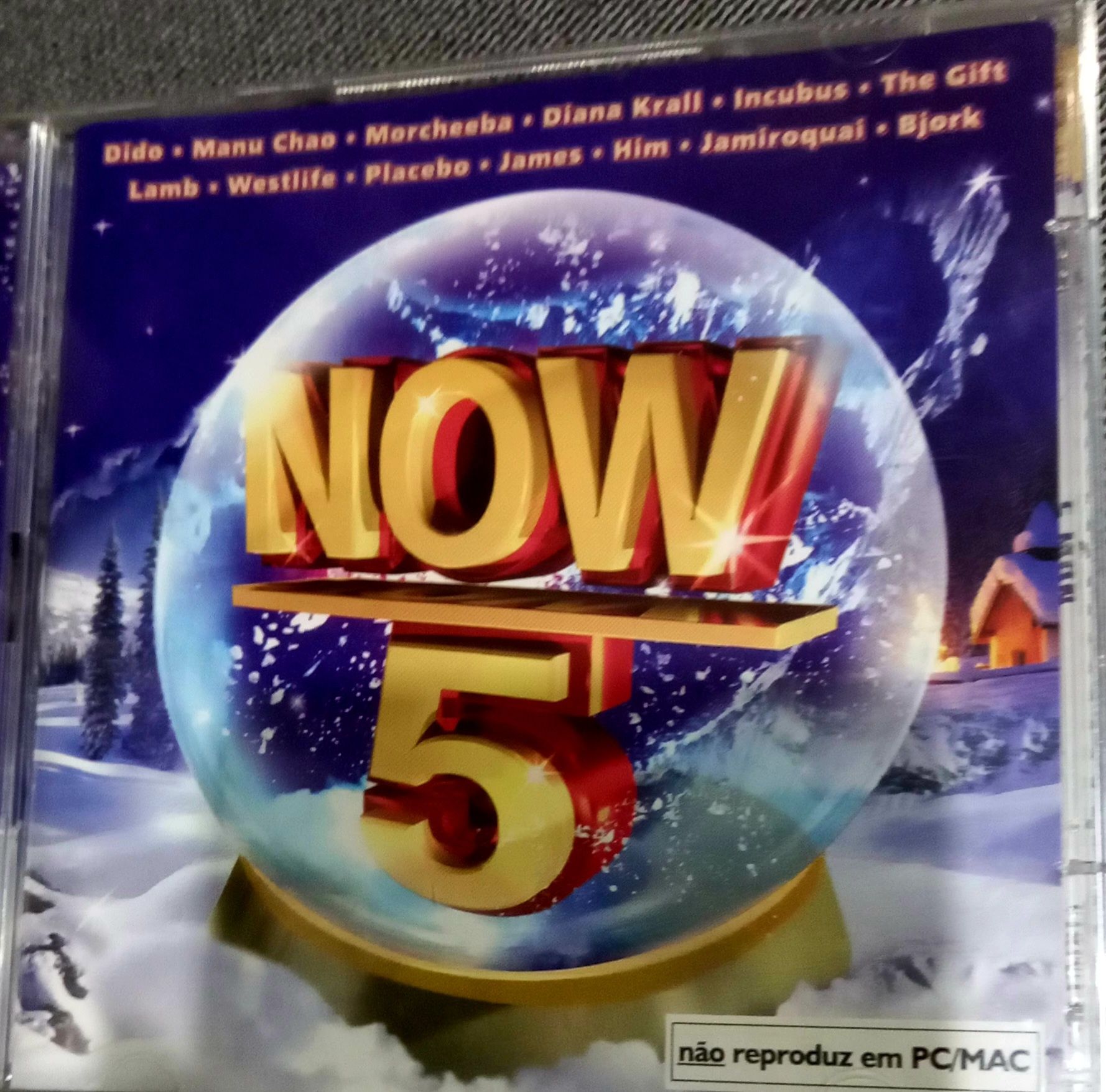 3 Cds, diversos artistas, Now4, Now5, Now Dance