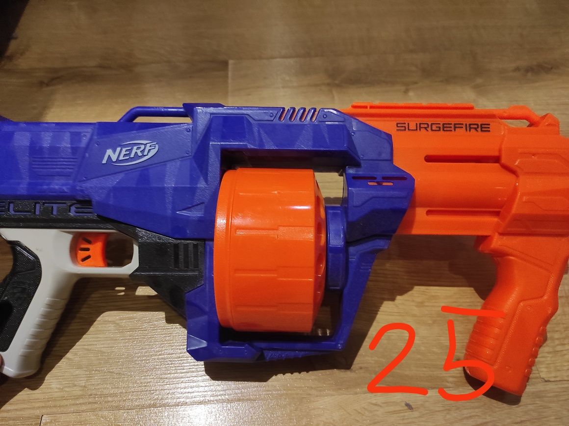 Pistolety NERF różne