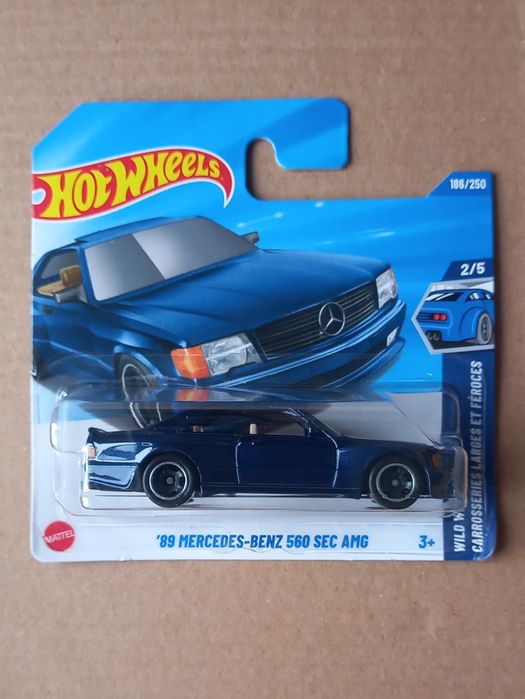 89 mercedes-benz 560 sec amg hot wheels