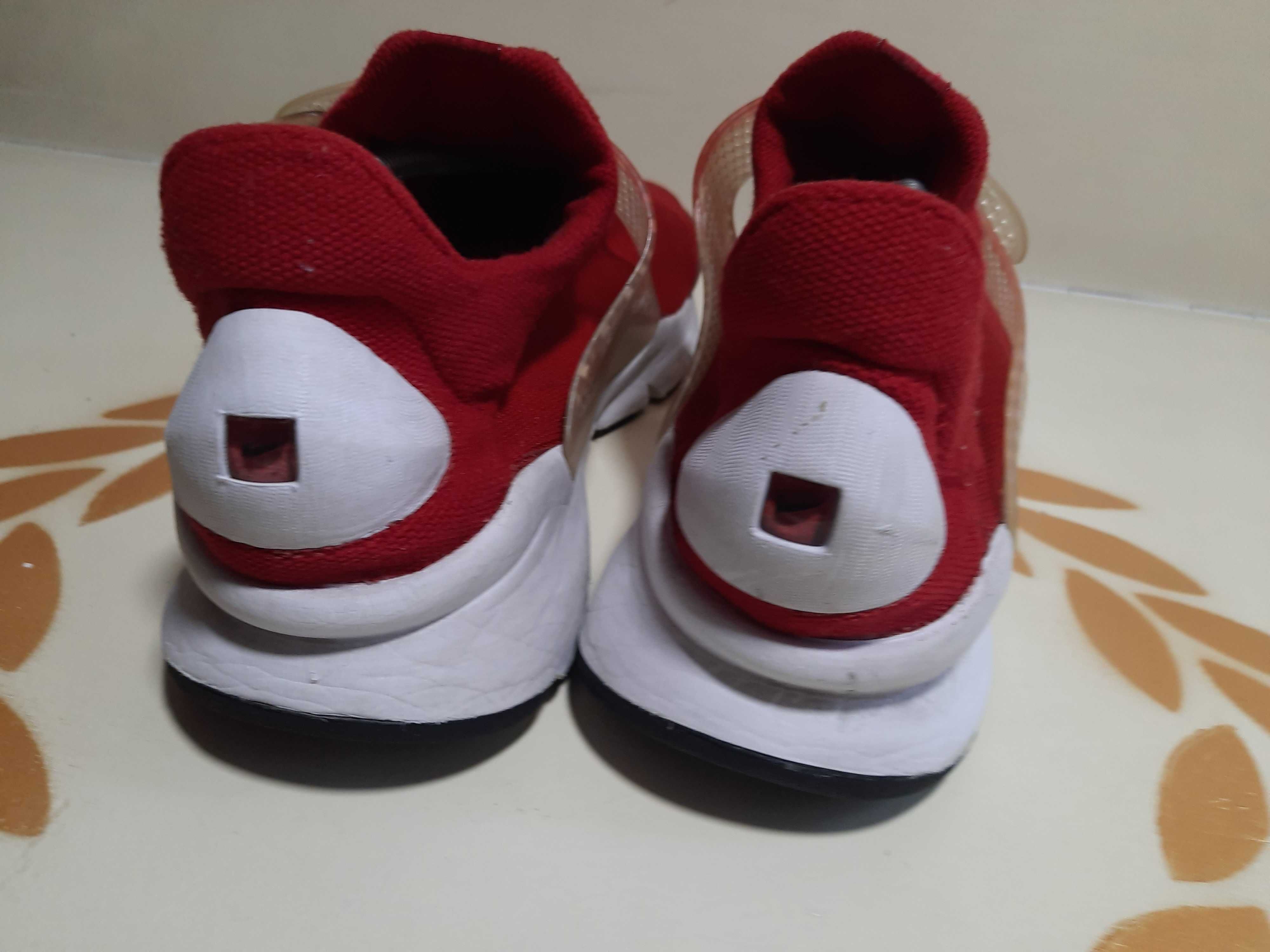 Nike Sock Dart SP Red Mesh Running Athletic кроссовки размер 47.5