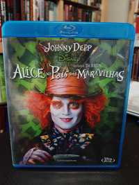 Tim Burton - Alice no País das Maravilhas - Johnny Depp - Blu ray
