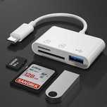 Адаптер Type-C TF CF SD Memory Card Reader IPad Pro Macbook