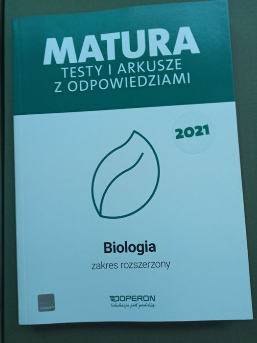 Matura testy i arkusze z odpowiedziami Operon Biologia rozszerzony