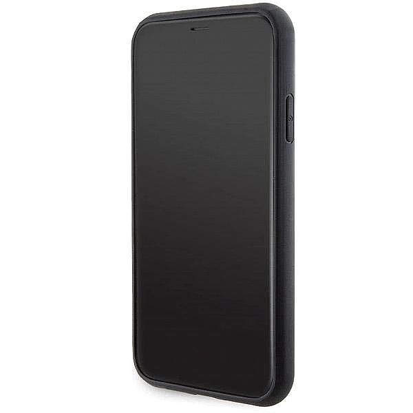 Etui Karl Lagerfeld Gripstand Saffiano Choupette Pins na iPhone 11 / X