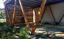 carport wiata drewniana