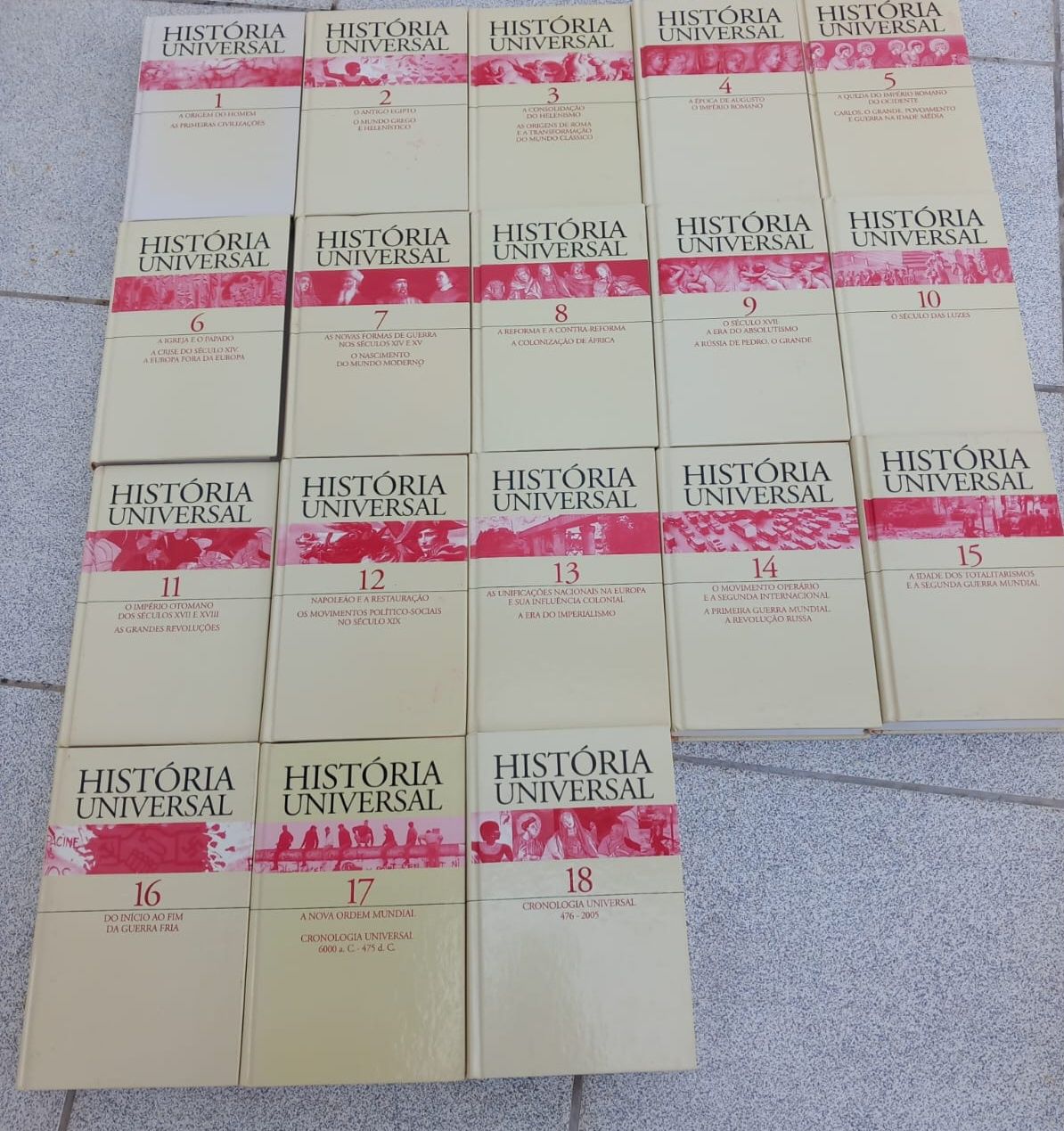 História Universal 18 volumes